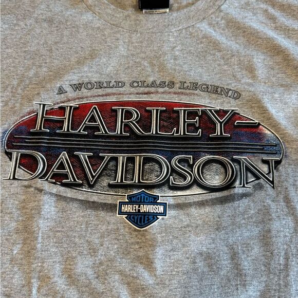 HCS Harley-Davidson Gray Men’s T-Shirt Zoetermeer, Holland Medium - Picture 5 of 9